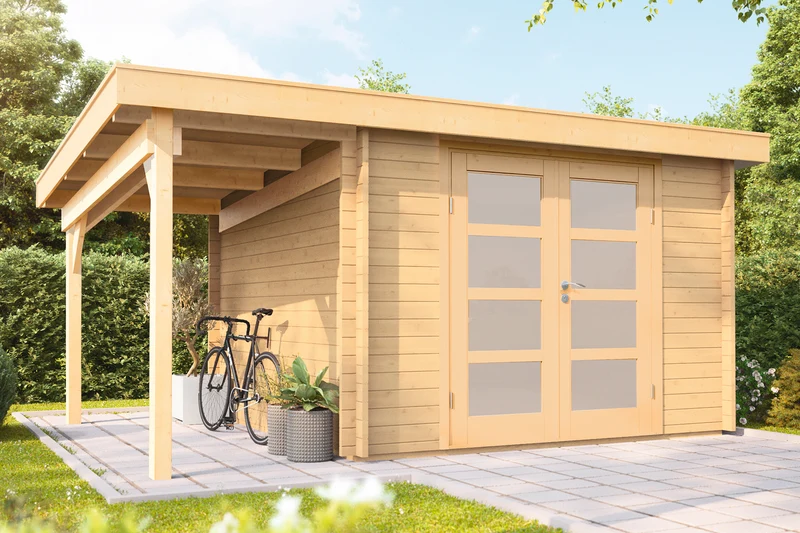Holz-Gartenhaus / Gerätehaus Emelie 4324
