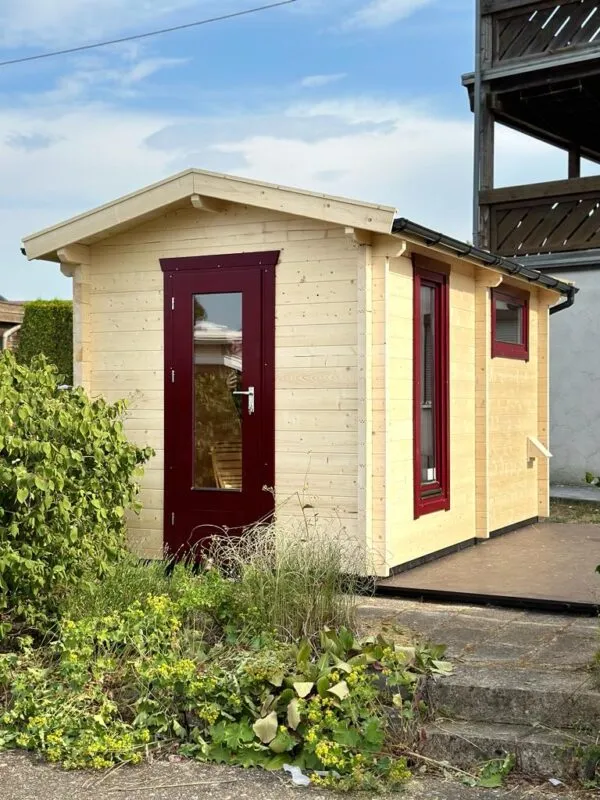 Holz-Gartensauna H58-2240
