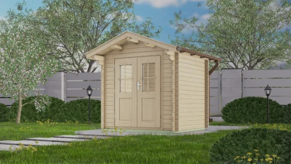 Holz-Gartenhaus / Gerätehaus TS-H28-2119-DT