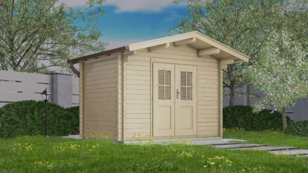 Holz-Gartenhaus / Gerätehaus H28-3020-DT