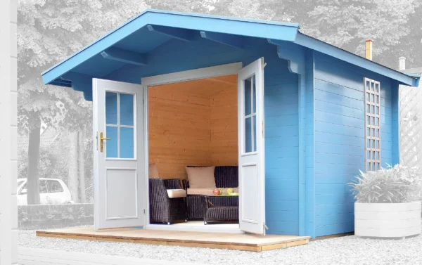 Holz-Gartenhaus / Gerätehaus H28-3020-DT