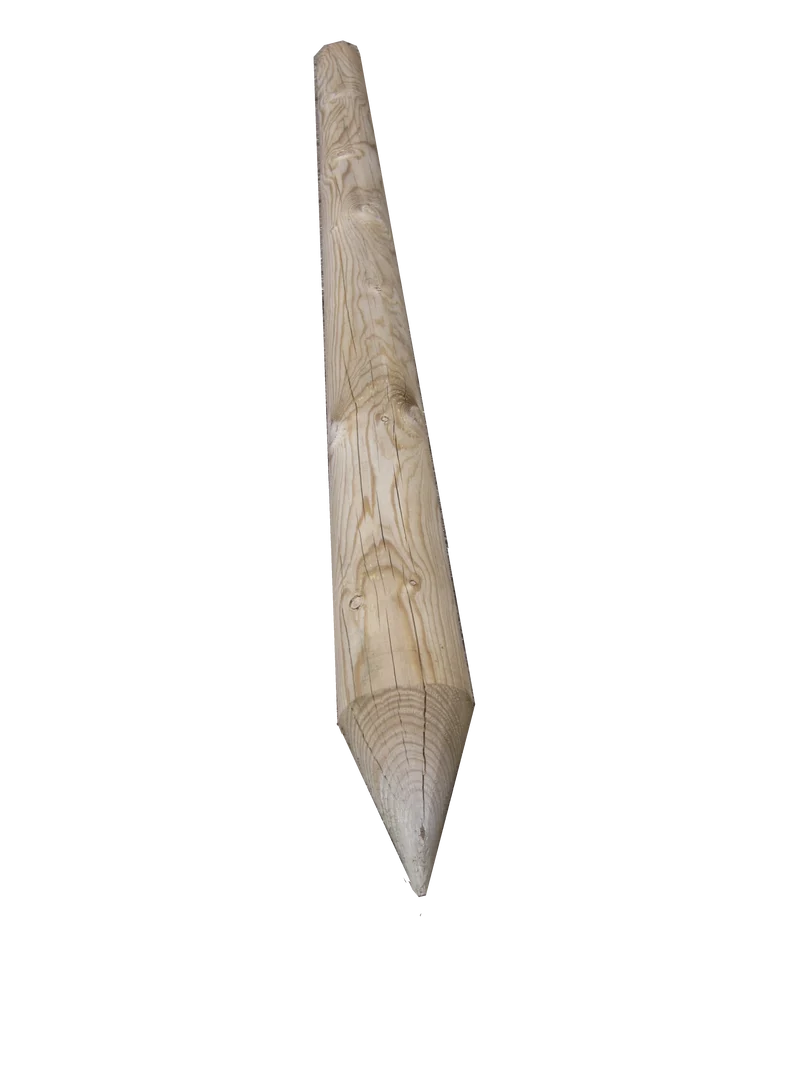 Baumpfähle/ Zaunpfähle gespitzt, kdi, Zaunpfahl/ Baumpfahl