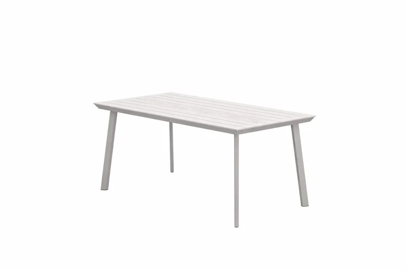 Garden Impressions Oklahoma/Vigo tuinset 4 personen taupe stapelbare stoelen 160 cm