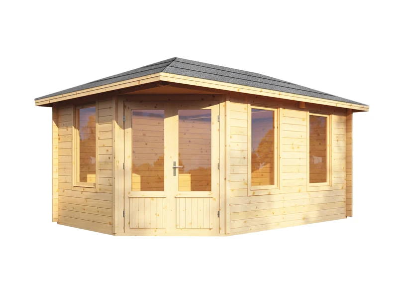 Holz-Gartenhaus Abbe 4530 von WOLFF FINNHAUS