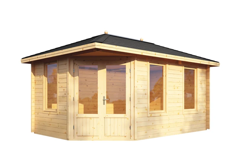Holz-Gartenhaus Abbe 4530 von WOLFF FINNHAUS