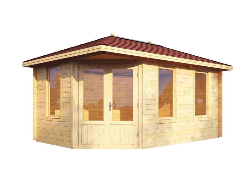 Holz-Gartenhaus Abbe 4530 von WOLFF FINNHAUS