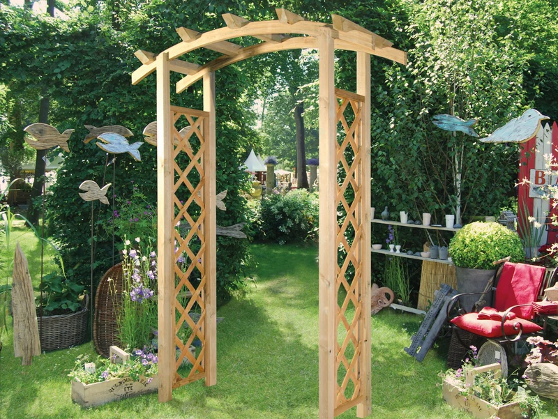 Arkadenpergola Rosenbogen Palazzo