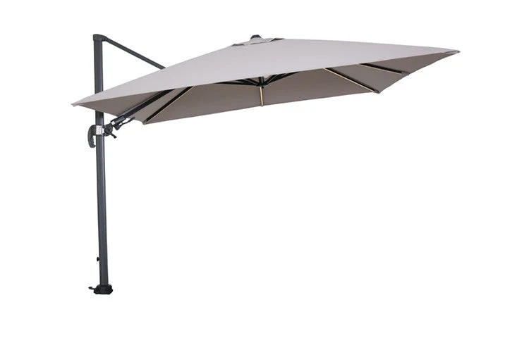 Garden Impressions Hawaii Lumen parasolset 300x300 LED verlichting zand