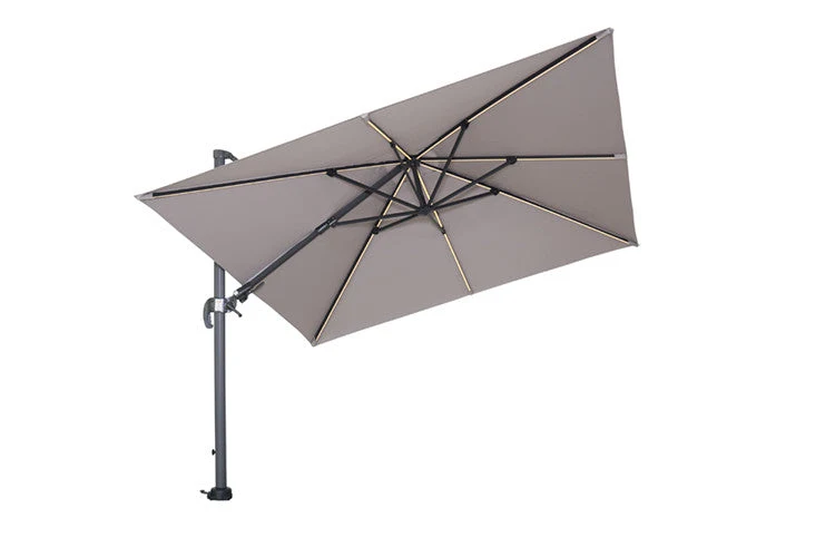 Garden Impressions Hawaii Lumen parasolset 300x300 LED verlichting zand