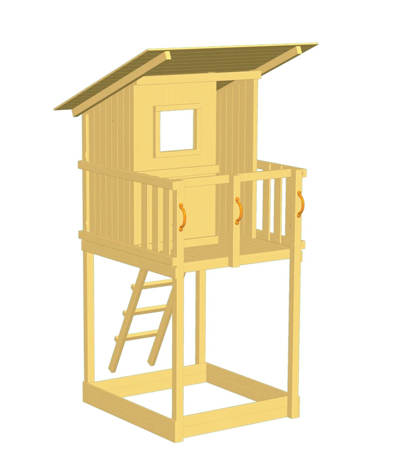 Spielturm Beach Hut