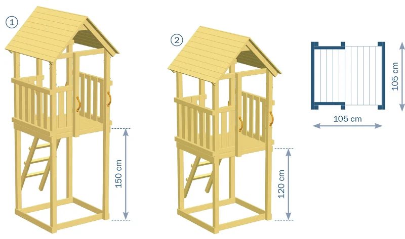 Spielturm Kiosk