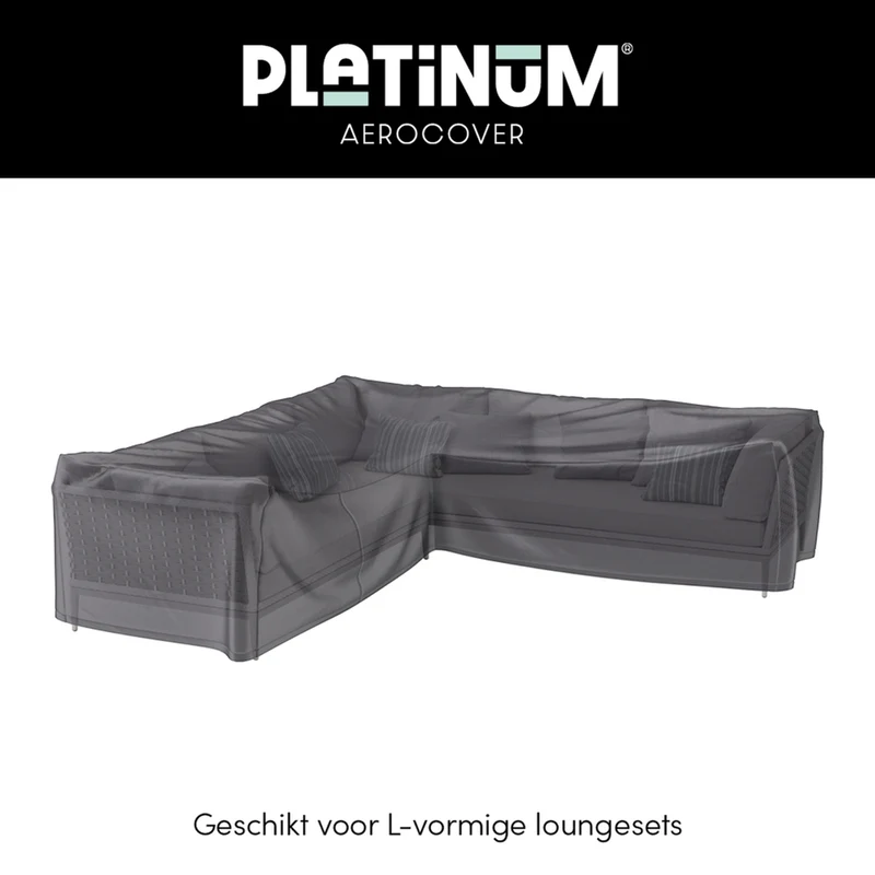 Platinum AeroCover Loungesethoes hoekset 300x300x100xH70