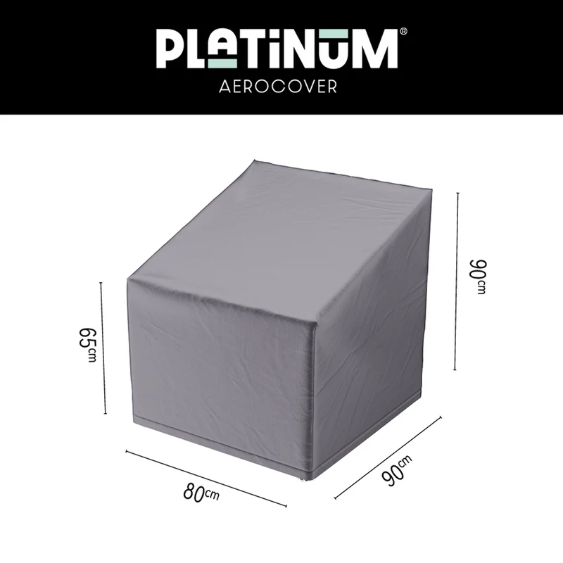 Platinum AeroCover Loungestoelhoes hoge rug 80x90xH65/90