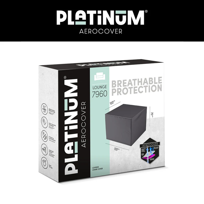 Platinum AeroCover Loungestoelhoes 100x100xH70