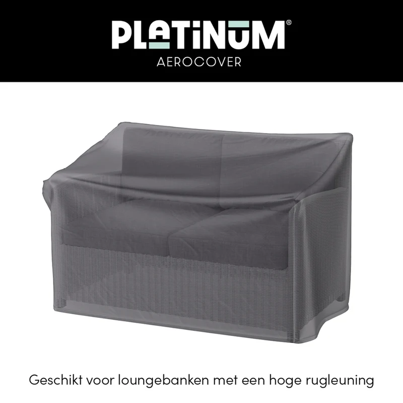 Platinum AeroCover Loungebankhoes hoge rug 200x90xH65/90