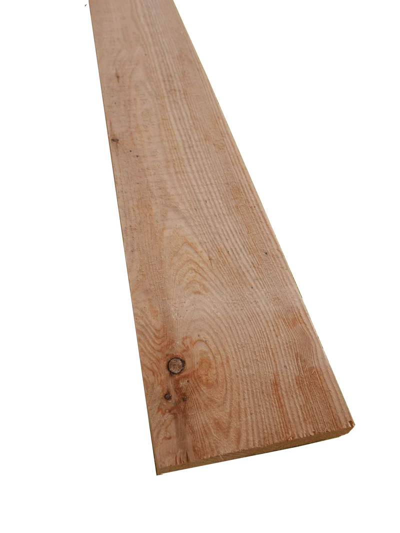 Bretter Europäische Lärche, sägerau, im Prinzip splintfrei