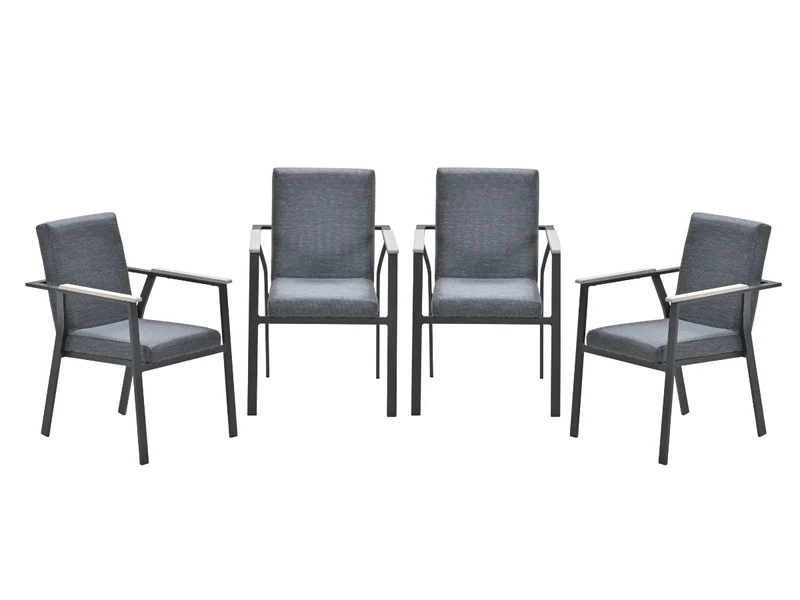Garden Impressions Catania tuinstoelen set van 4 all weather