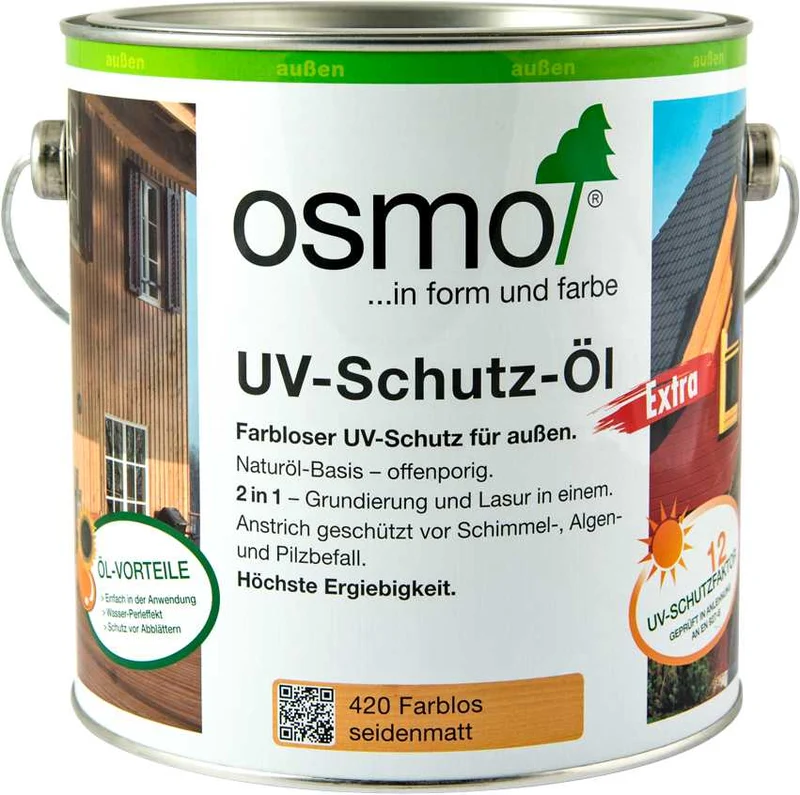 OSMO UV-Schutz-Öl und UV-Schutz-Öl Extra