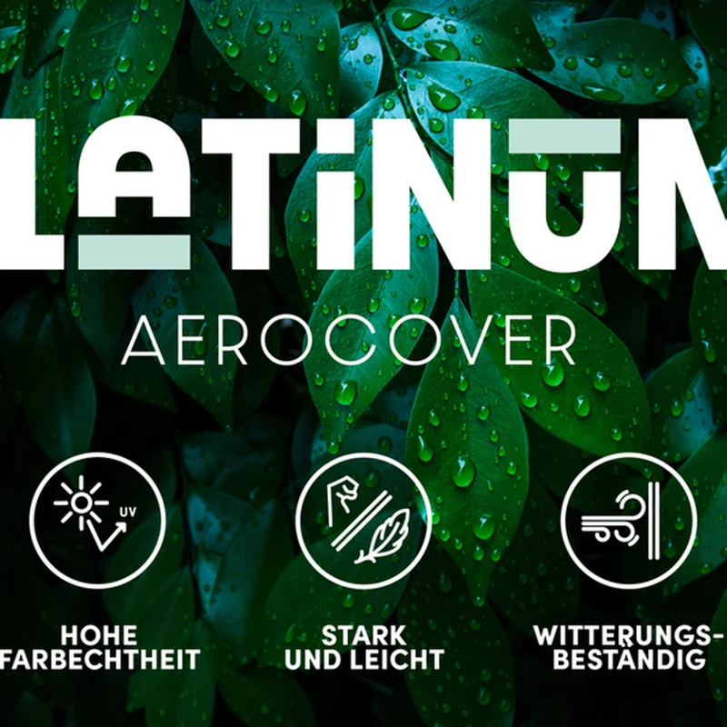 Platinum AeroCover Loungebankhoes hoge rug 140x90xH65/90