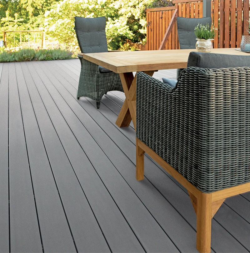 Terrassendielen VIVADeck Vintage WPC-Terrasse