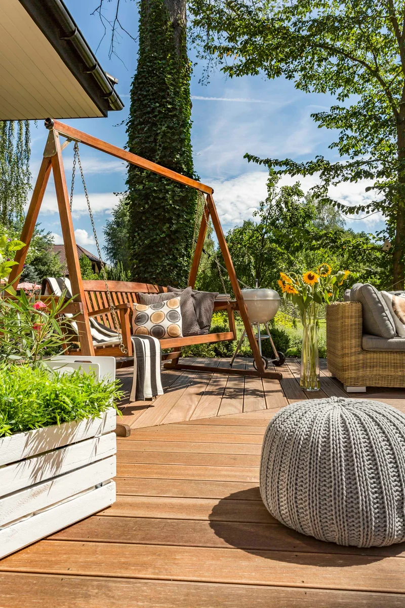 Terrassendielen/ Terrassenbelag Bangkirai (Yellow Balau)