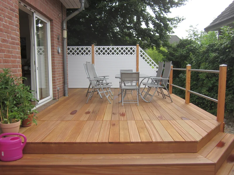 Terrassendielen/ Terrassenbelag Bangkirai (Yellow Balau)