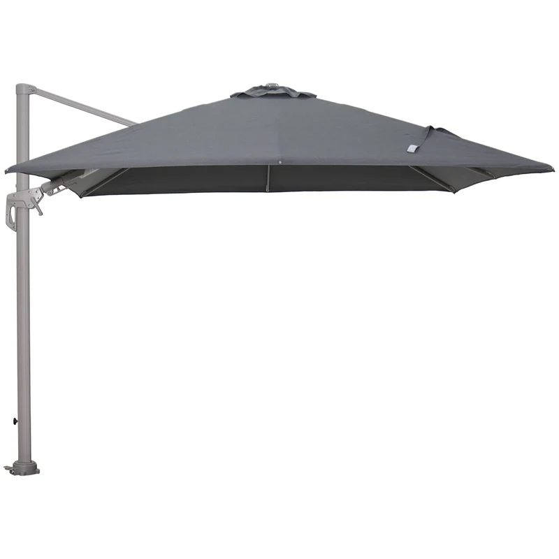 Garden Impressions Hawaii Deluxe zweefparasol - 3x3m -taupe-royal antraciet