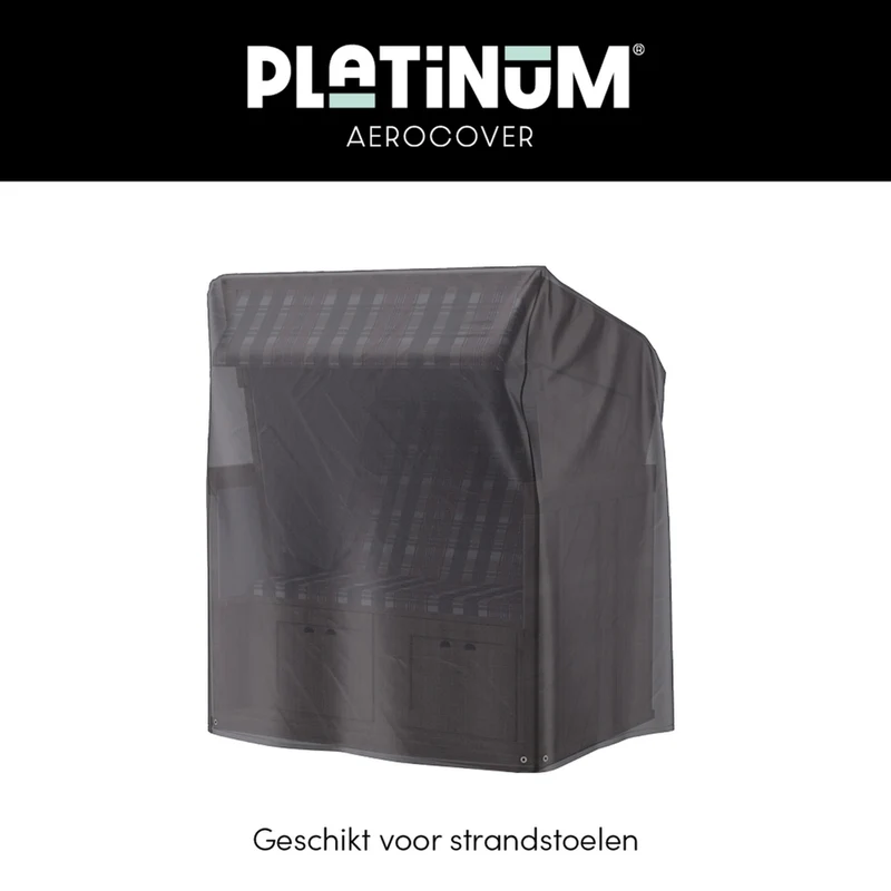 Platinum AeroCover strandstoelhoes 128x105xH140/160