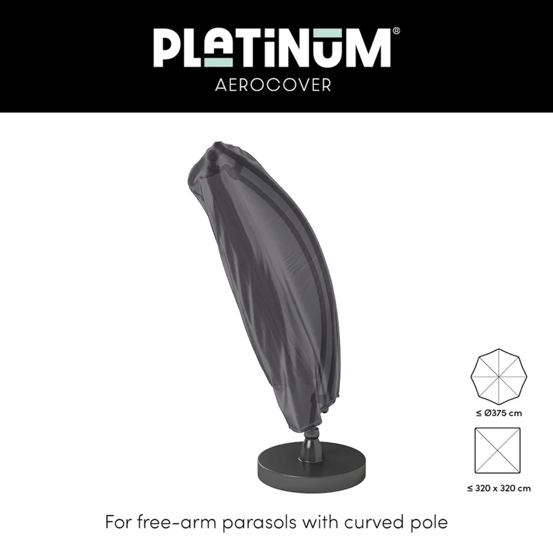 Platinum AeroCover Zweefparasolhoes H250x85