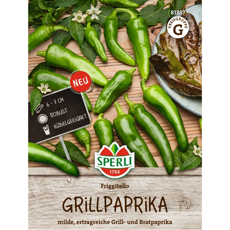 SPERLI Samen-Set "Grillgemüse"