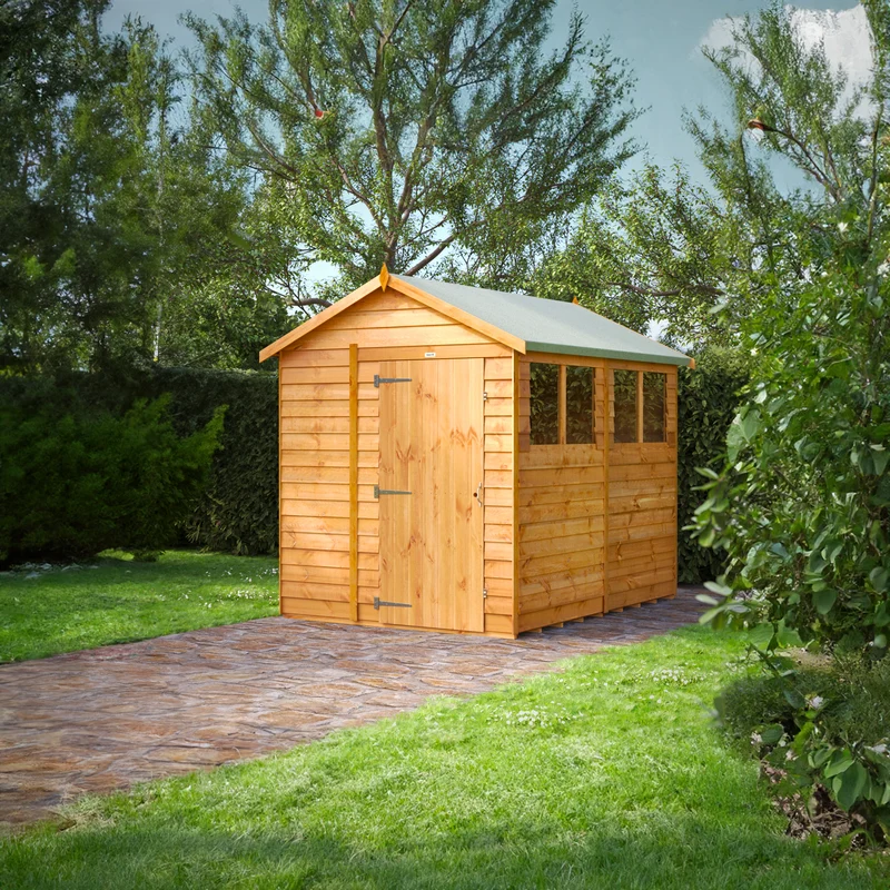 Overlap Apex Shed