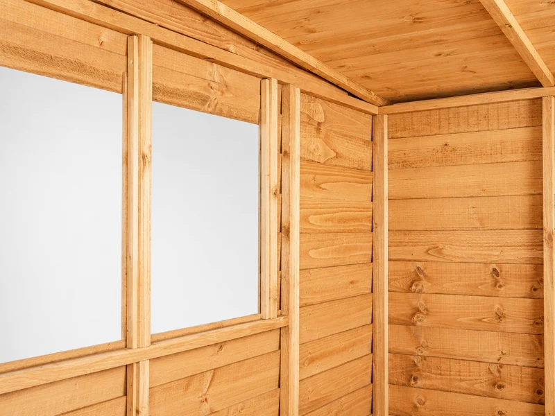 Overlap Apex Shed