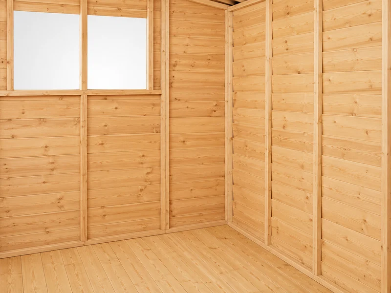 Overlap Apex Shed