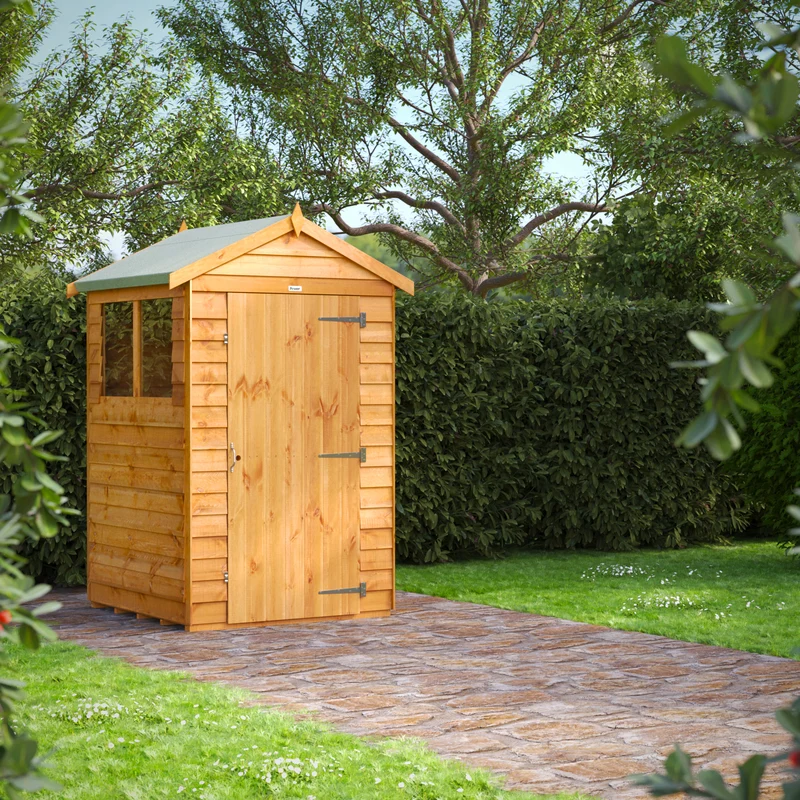 Overlap Apex Shed