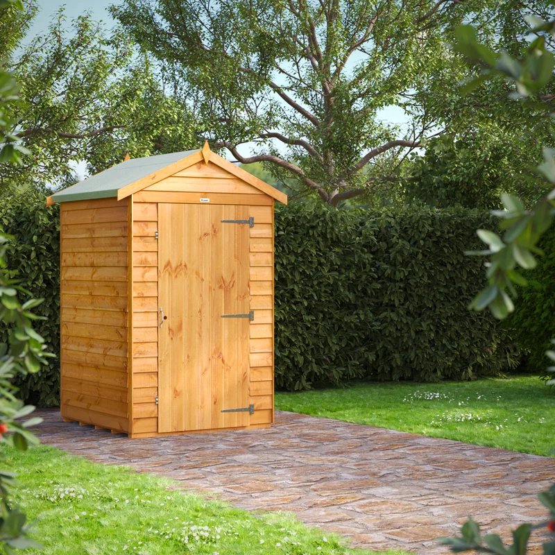 Overlap Apex Shed