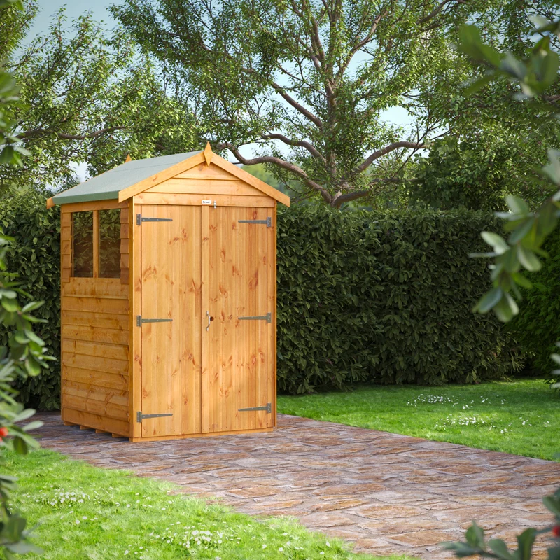 Overlap Apex Shed