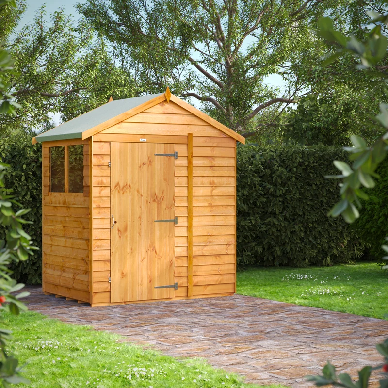 Overlap Apex Shed