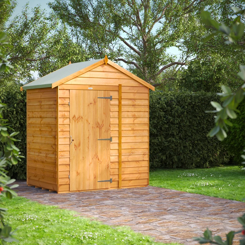 Overlap Apex Shed