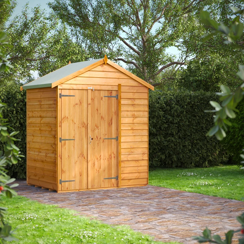 Overlap Apex Shed