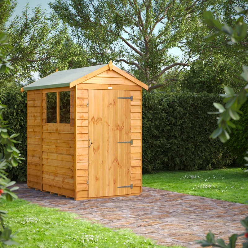 Overlap Apex Shed