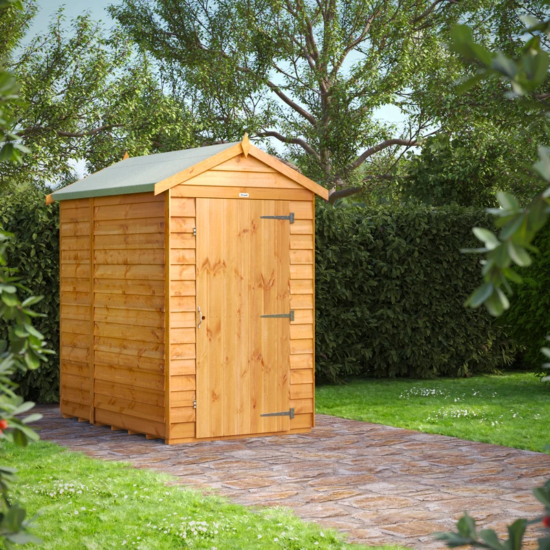 Overlap Apex Shed