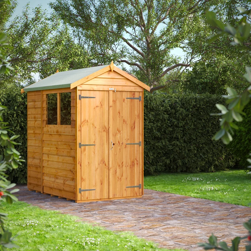 Overlap Apex Shed