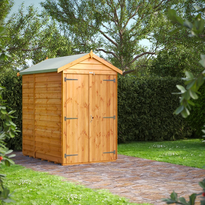 Overlap Apex Shed