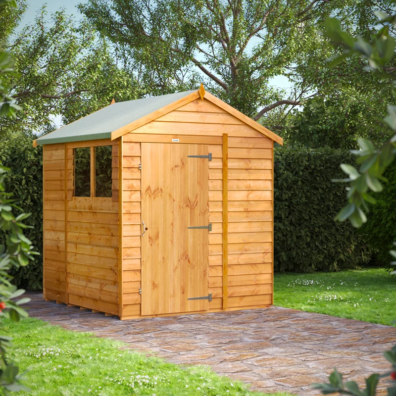 Overlap Apex Shed