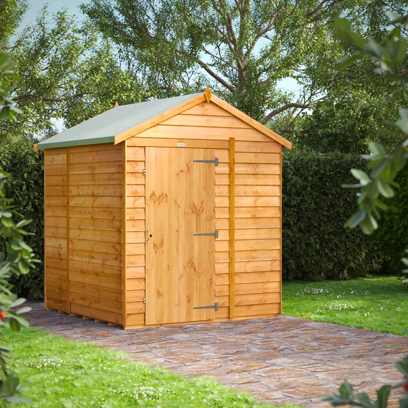 Overlap Apex Shed