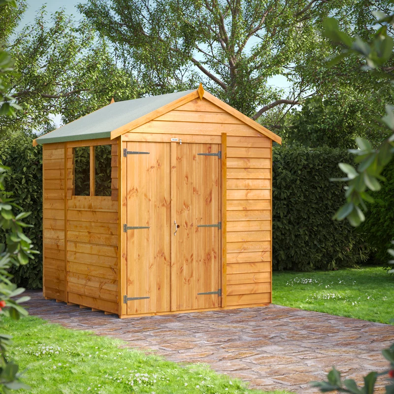 Overlap Apex Shed