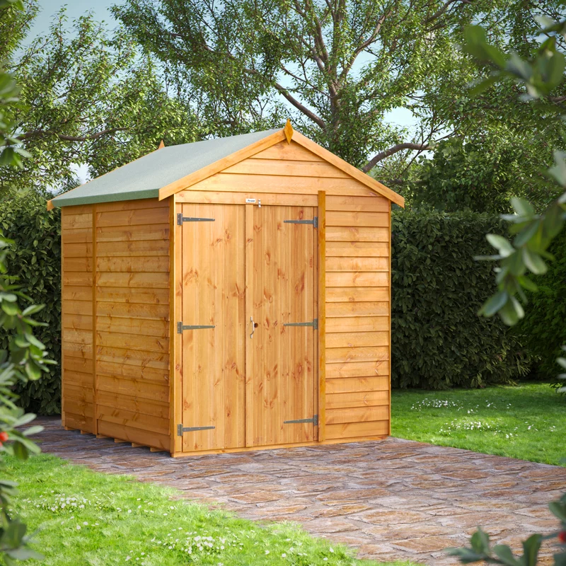 Overlap Apex Shed