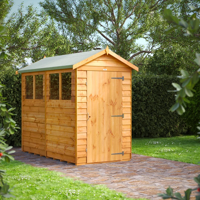 Overlap Apex Shed