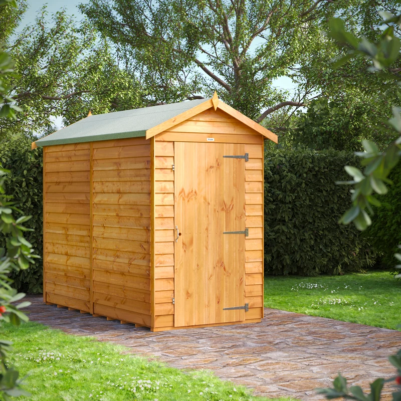 Overlap Apex Shed