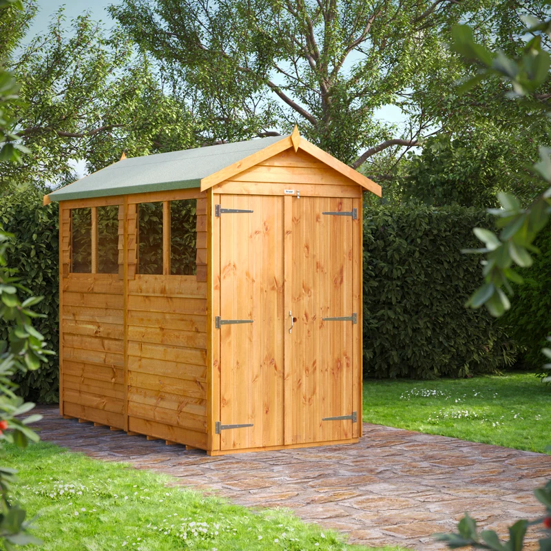 Overlap Apex Shed